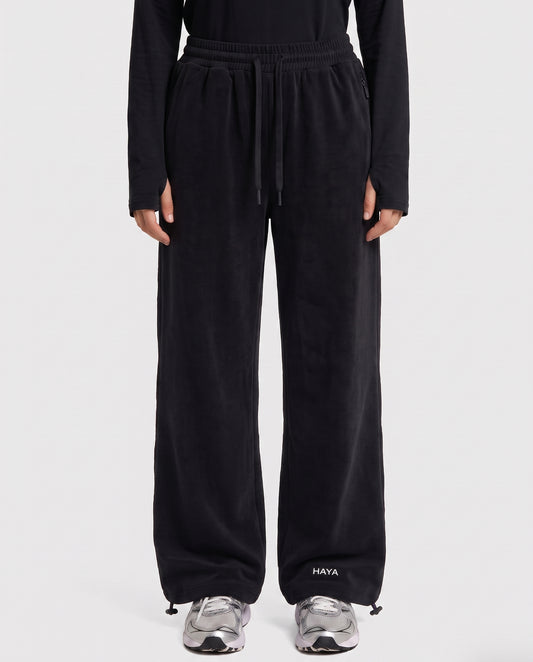 CottonMotion Wide Leg Pant - Black