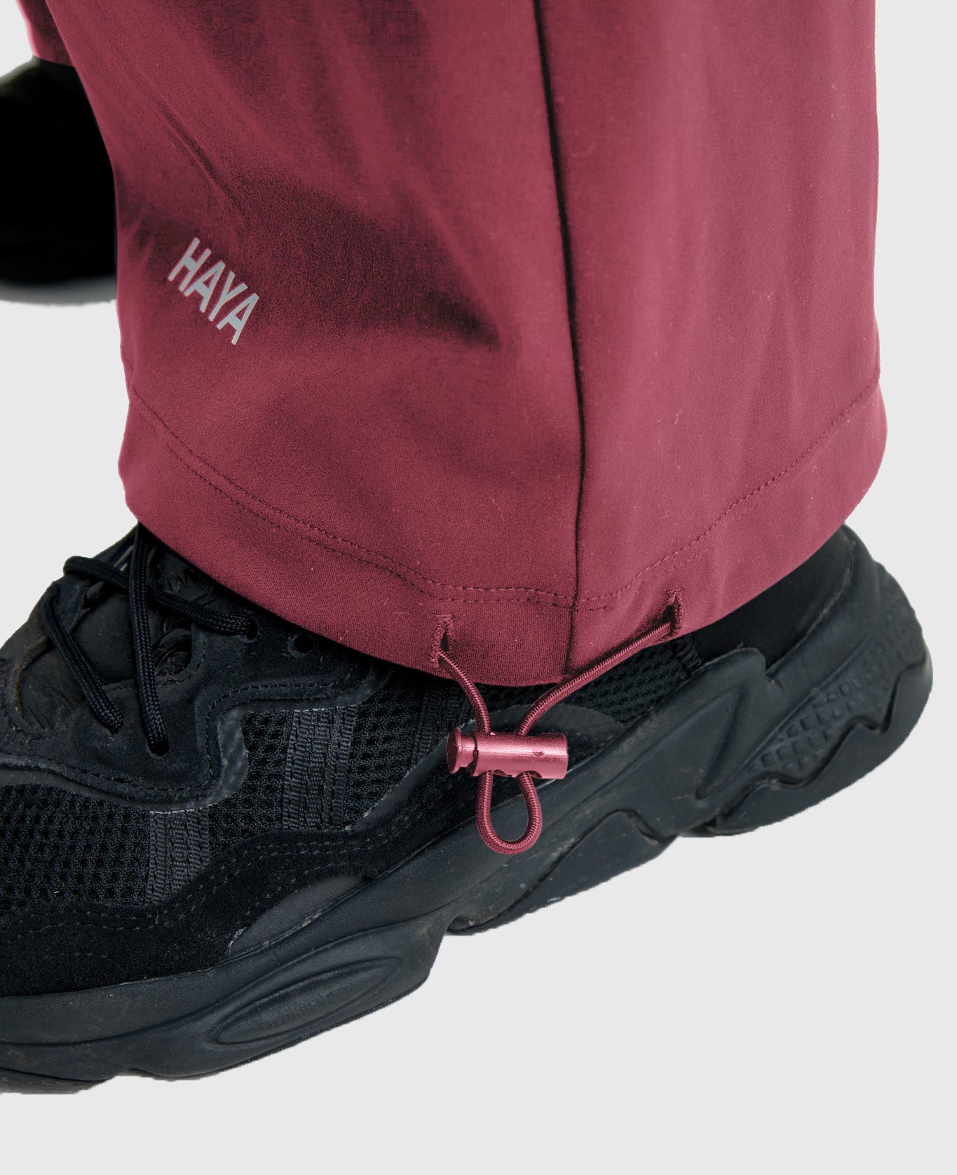 Wide Leg Pant - Burgundy