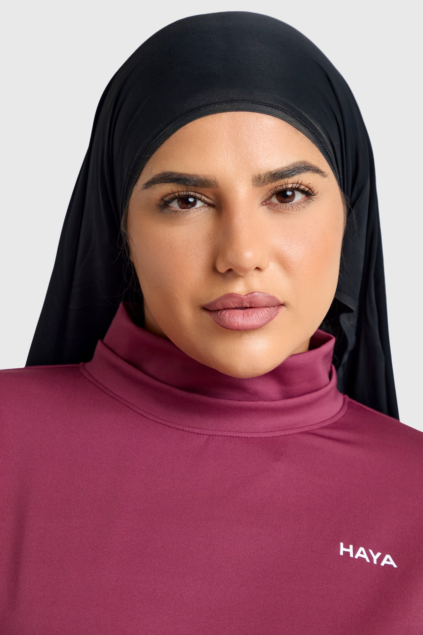 Oversized Active Tee - Burgundy