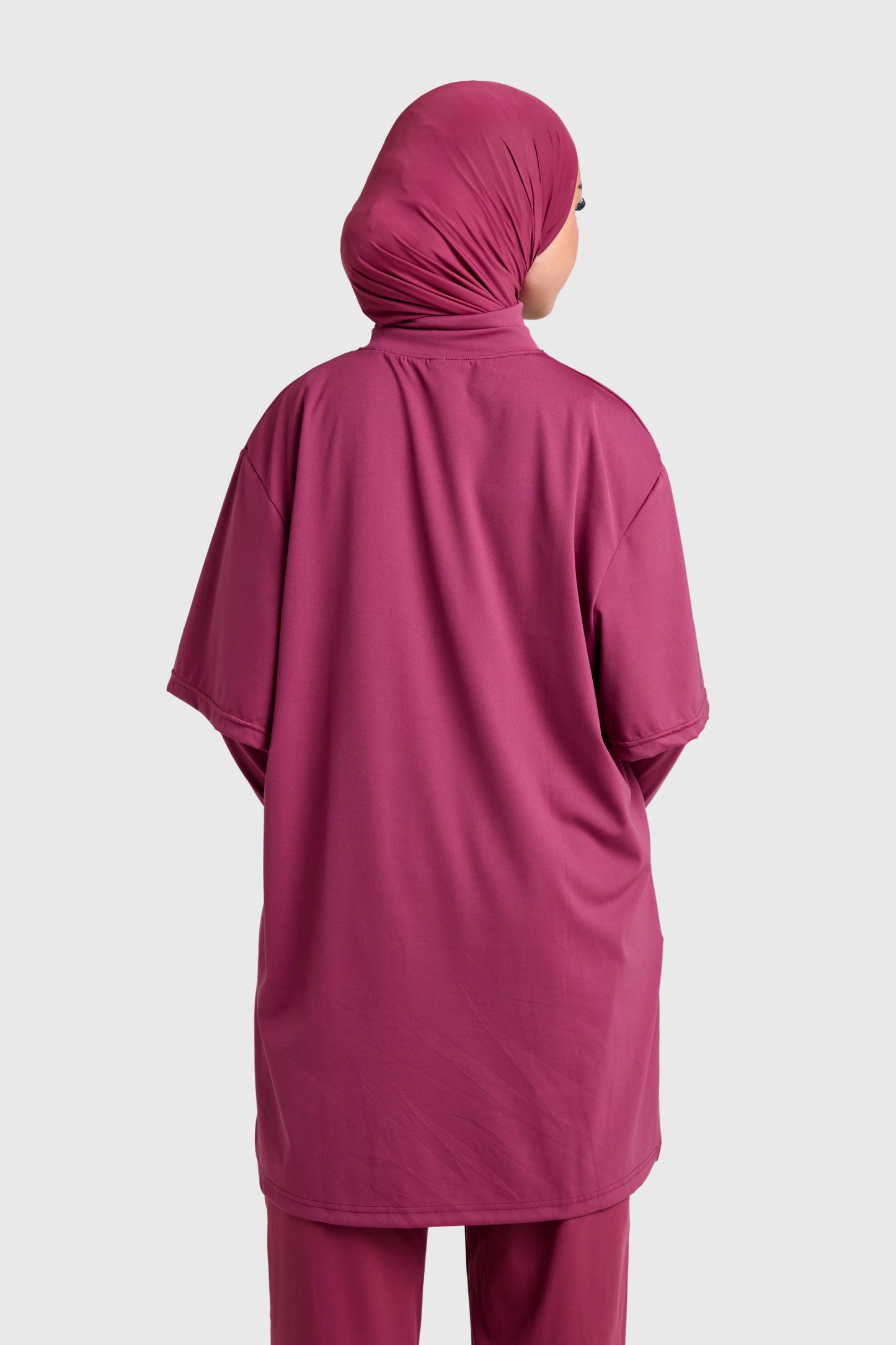 Sports Hijab - Burgundy