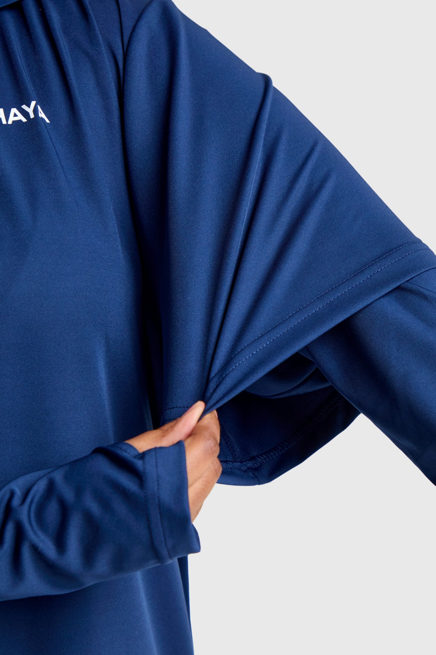 Oversized Active Tee - Navy