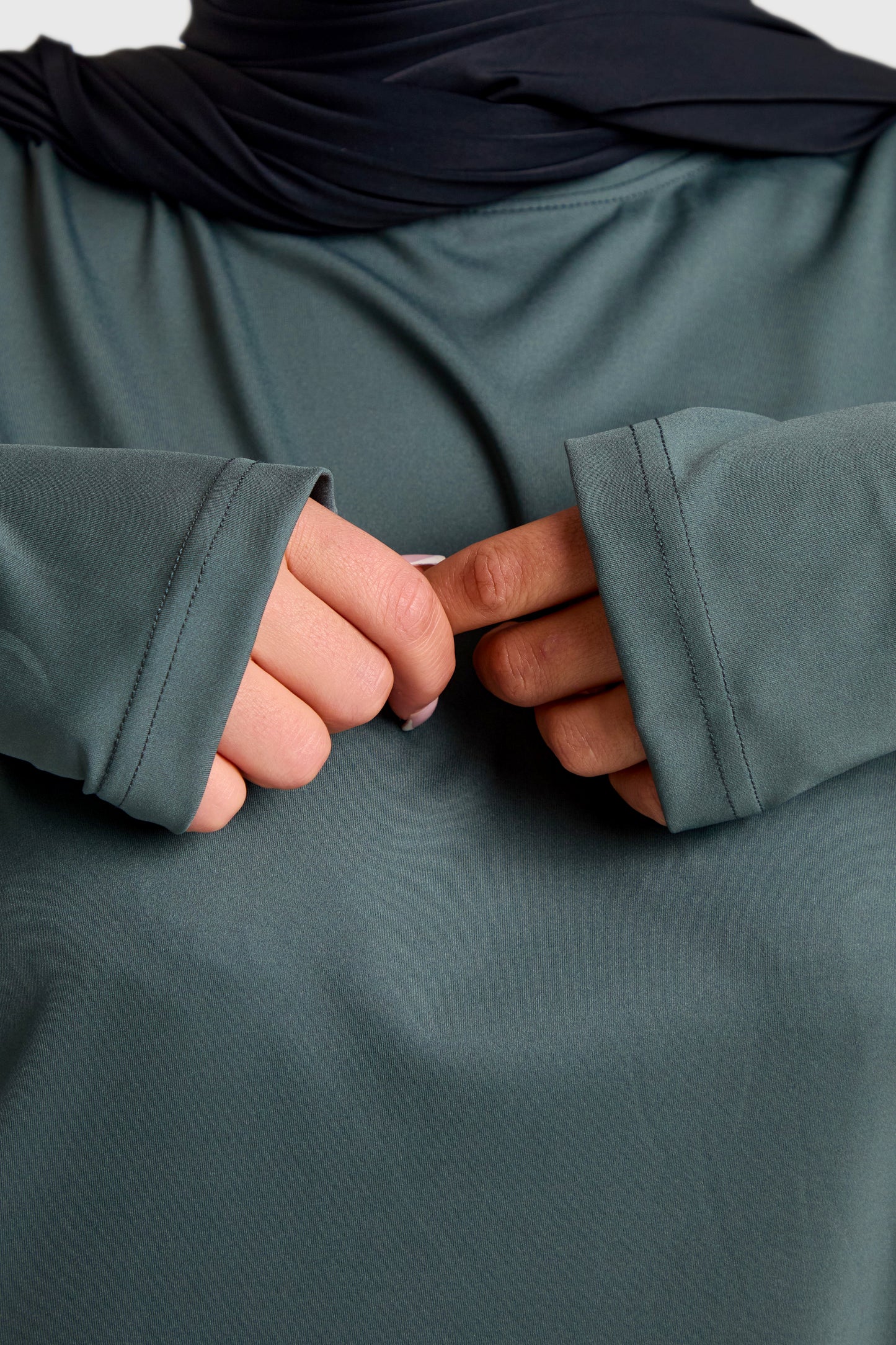 Oversized Active Tee - Charcoal Grey