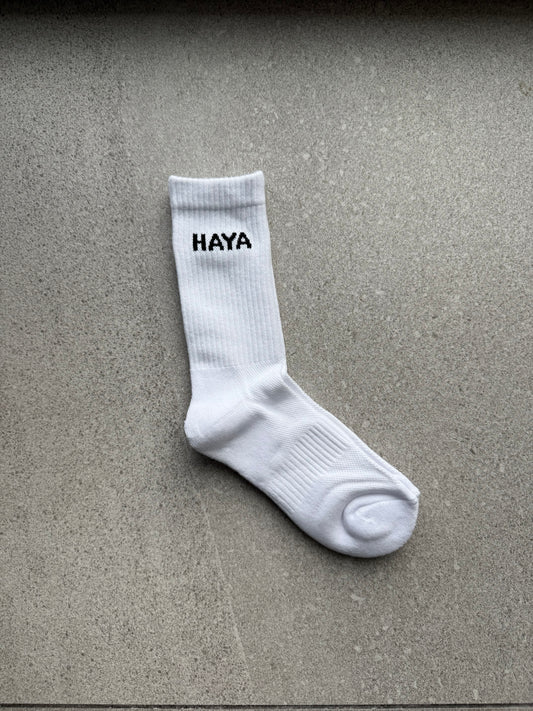 HAYA Socks - White