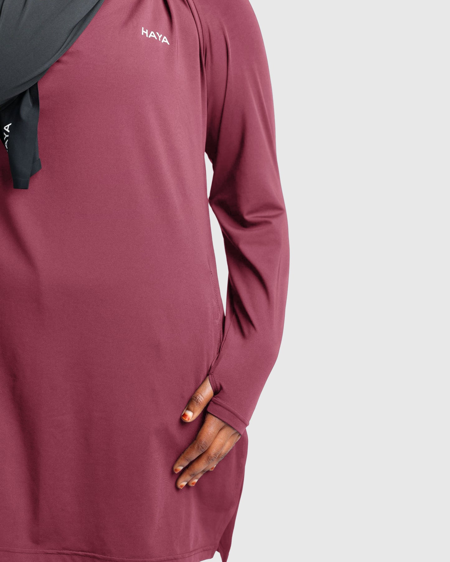 Essential Training Top - Burgundy