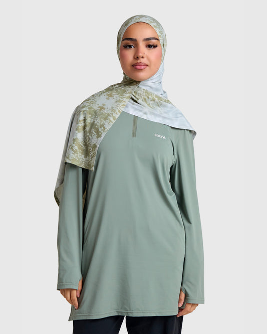 Essential Training Top - Matcha Green