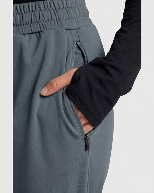Wide Leg Pant - Charcoal Grey
