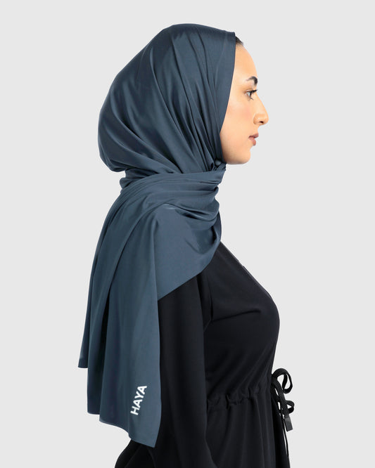 Sports Hijab - Navy