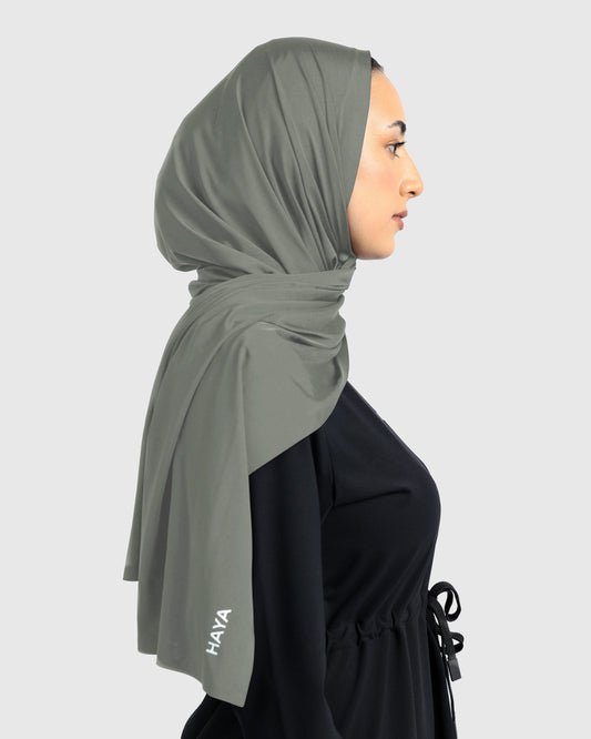 Sports Hijab - Matcha Green