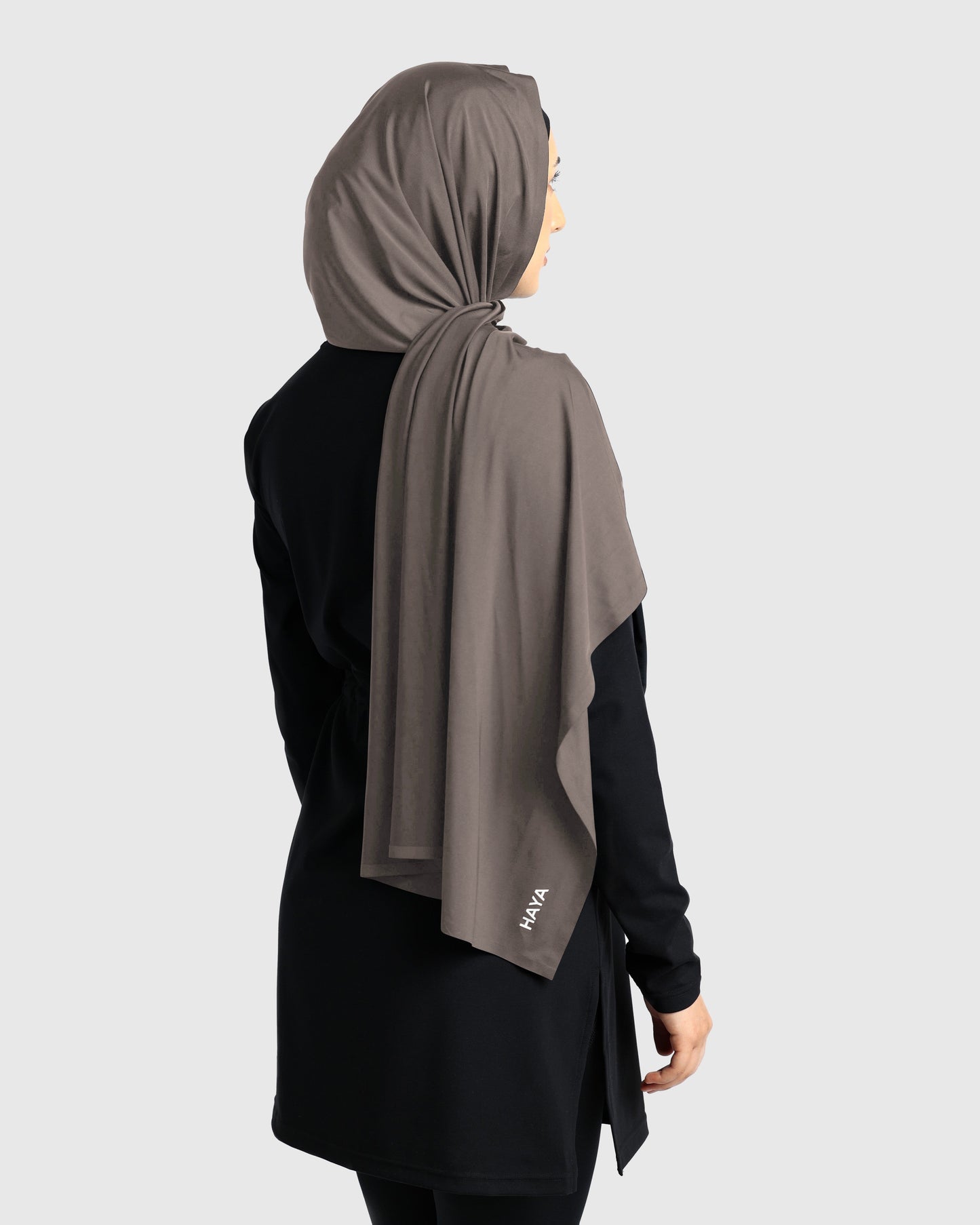 Sports Hijab - Coffee Brown