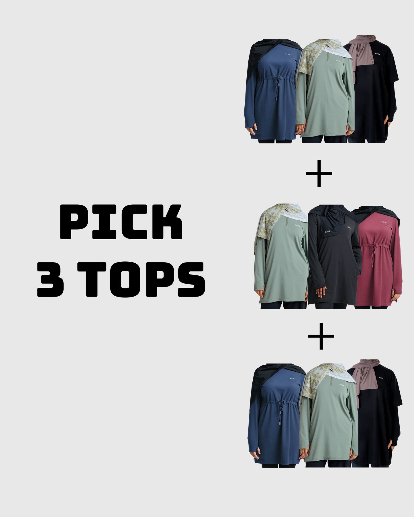 3 Tops Bundle
