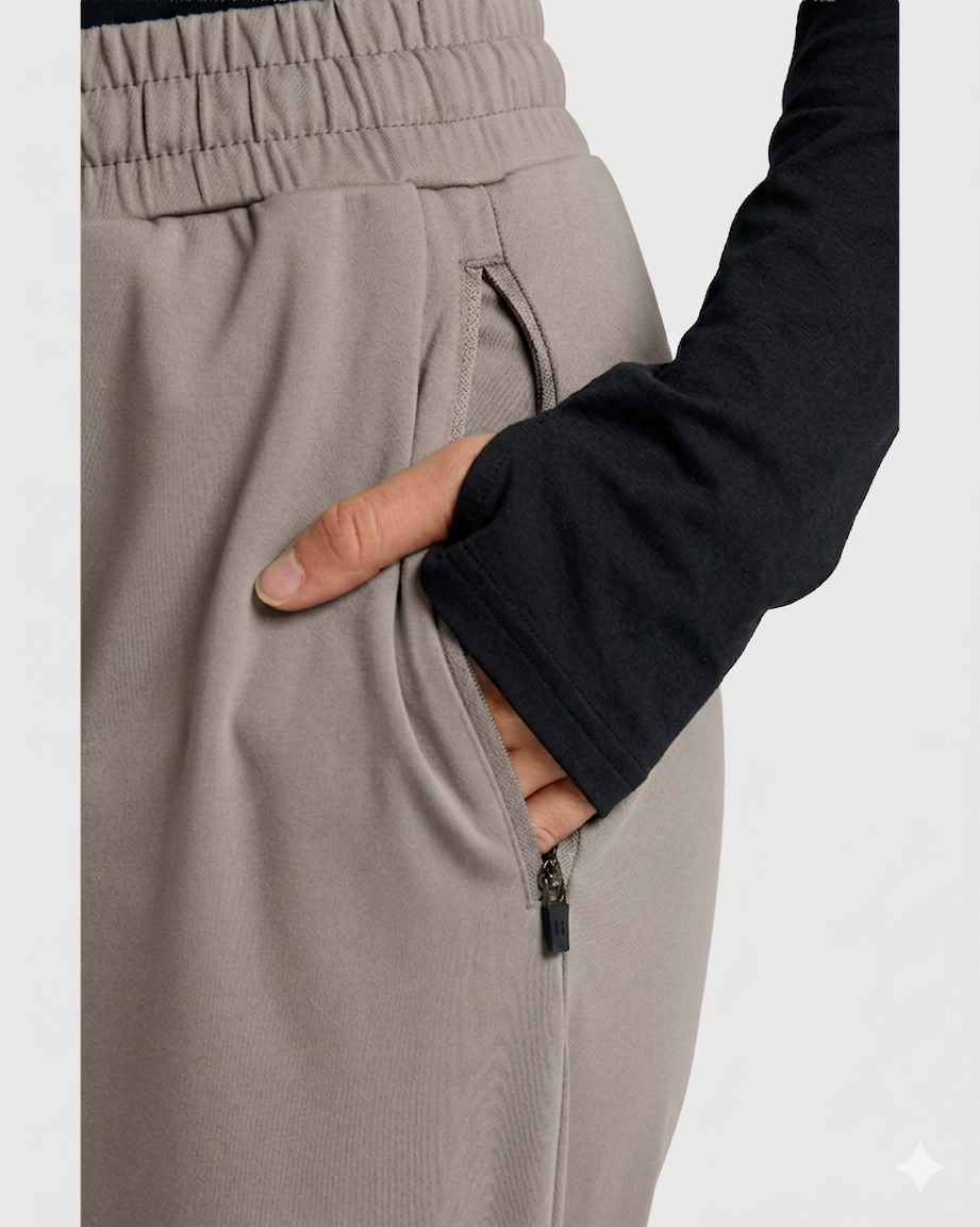 Wide Leg Pant - Coffee Brown