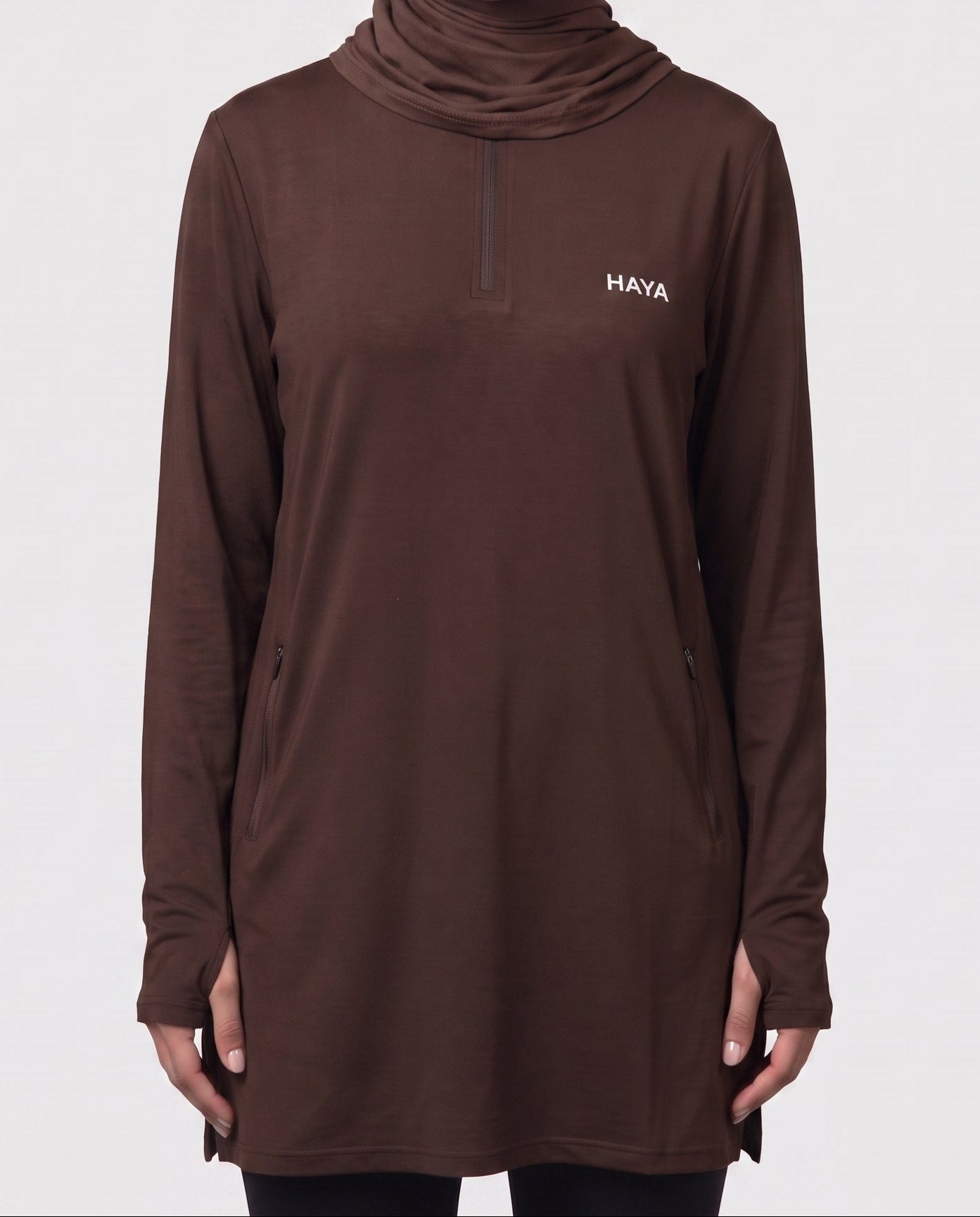 CottonMotion Essential Training Top - Espresso Brown