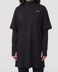 CottonMotion Oversized Active Tee - Black
