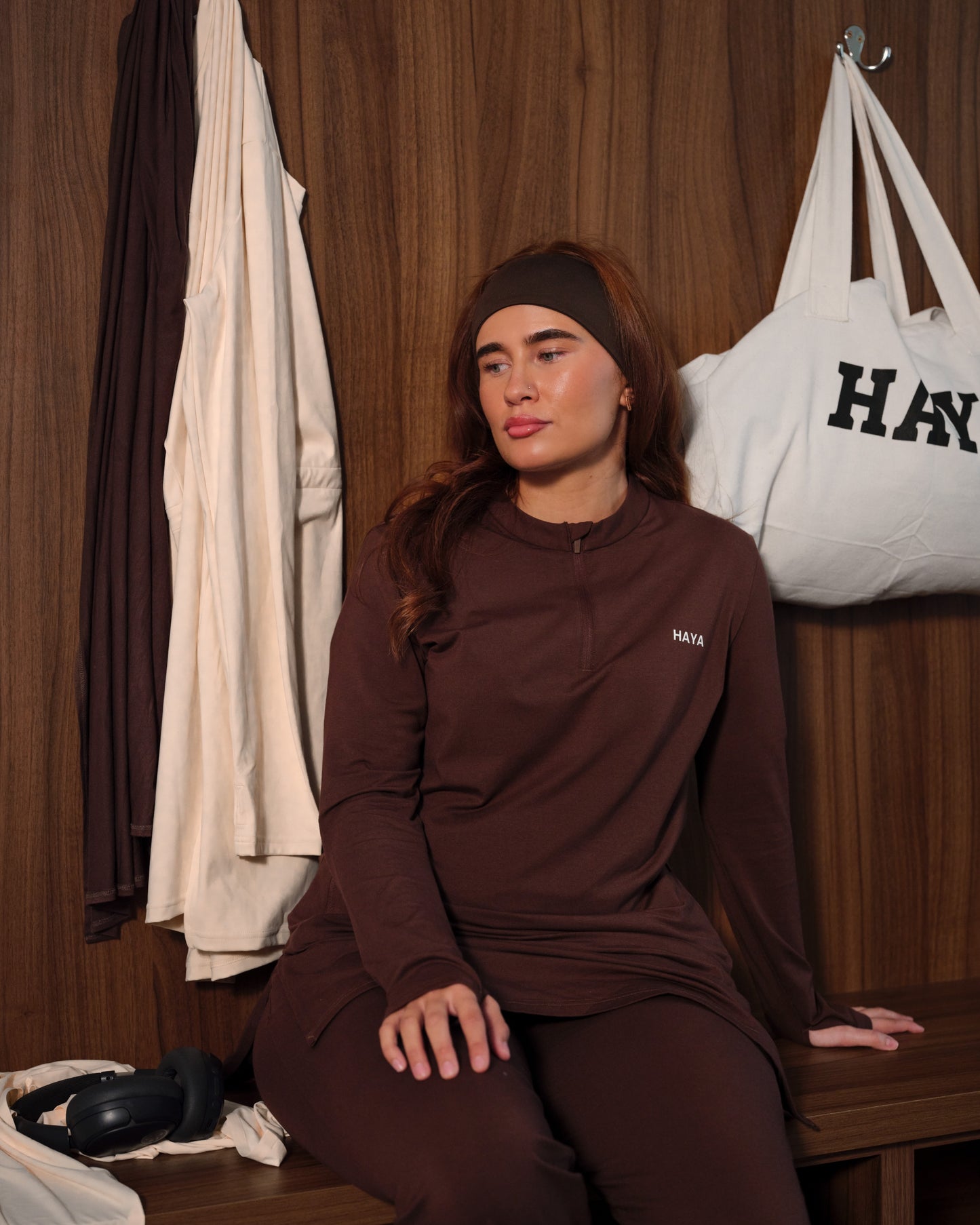 CottonMotion Essential Training Top - Espresso Brown