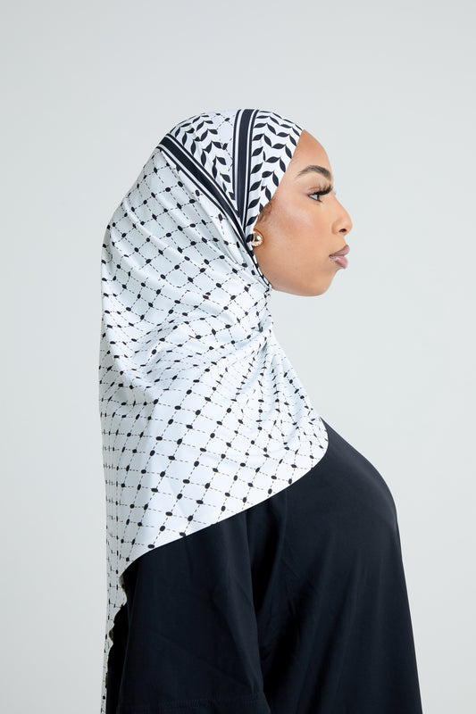 Sports Hijab - Keffiyeh (% given to Palestine🇵🇸)