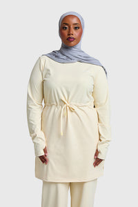 Modest Active Top - Butter Yellow
