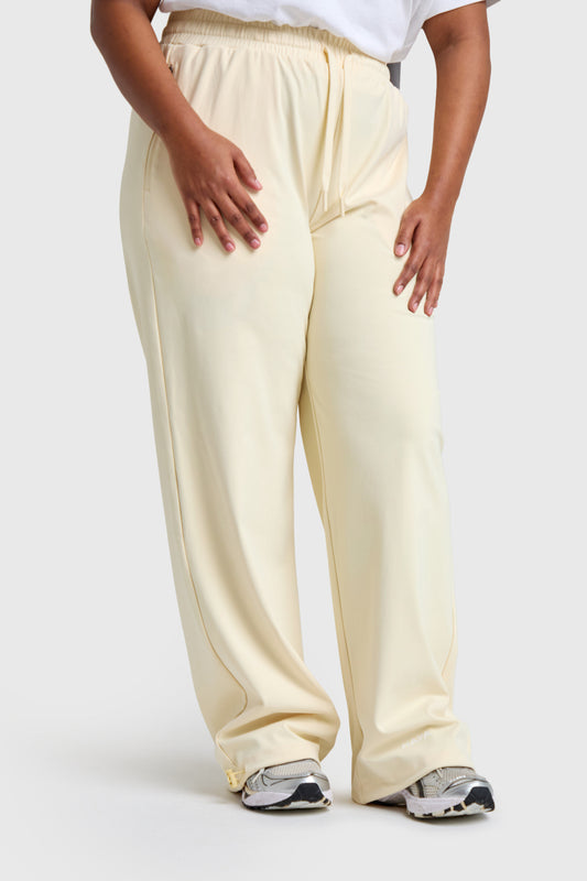Wide Leg Pant - Butter Yellow