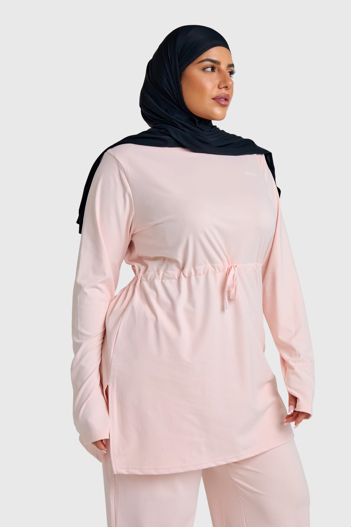 Modest Active Top - Pink