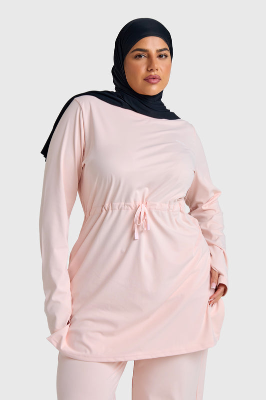Modest Active Top - Pink