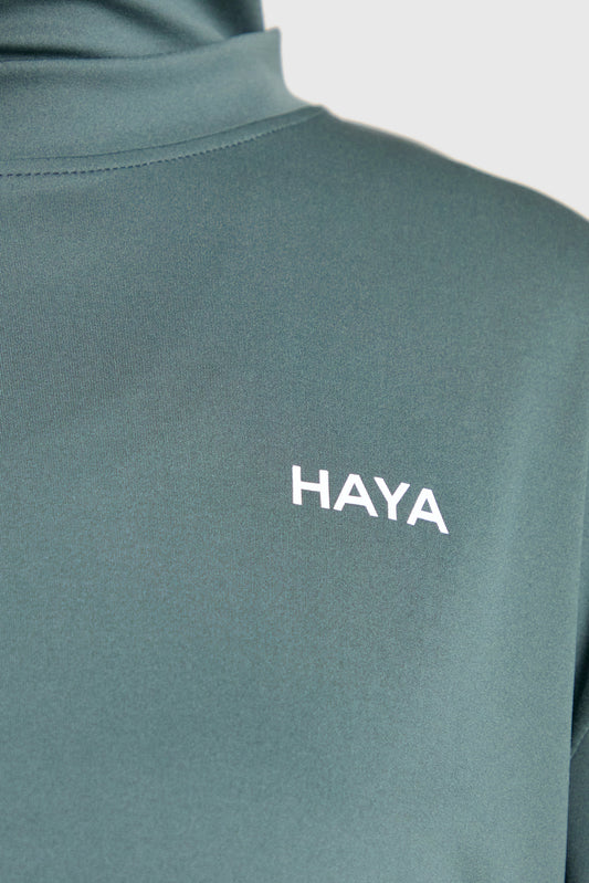Oversized Active Tee - Charcoal Grey