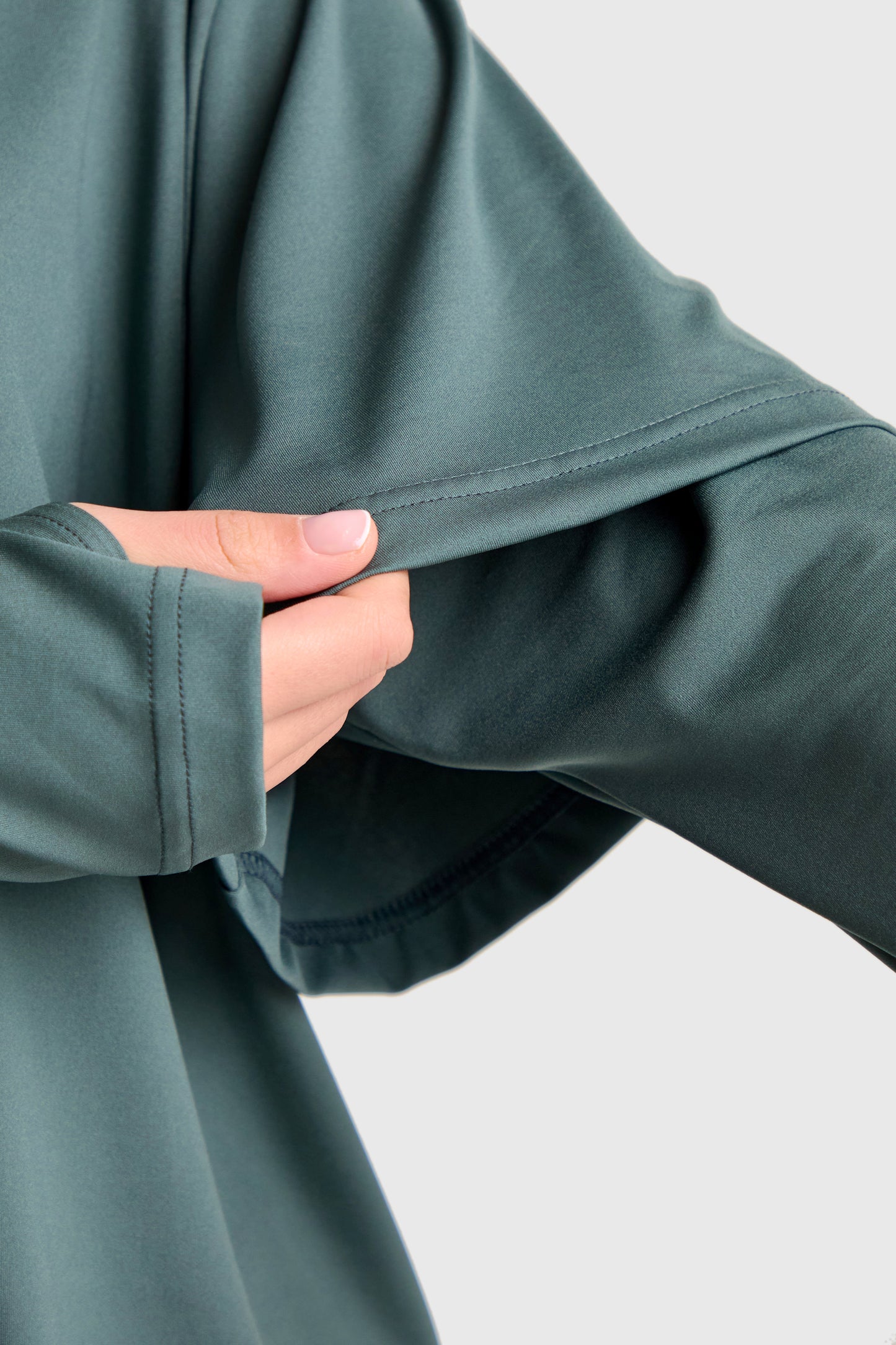 Oversized Active Tee - Charcoal Grey