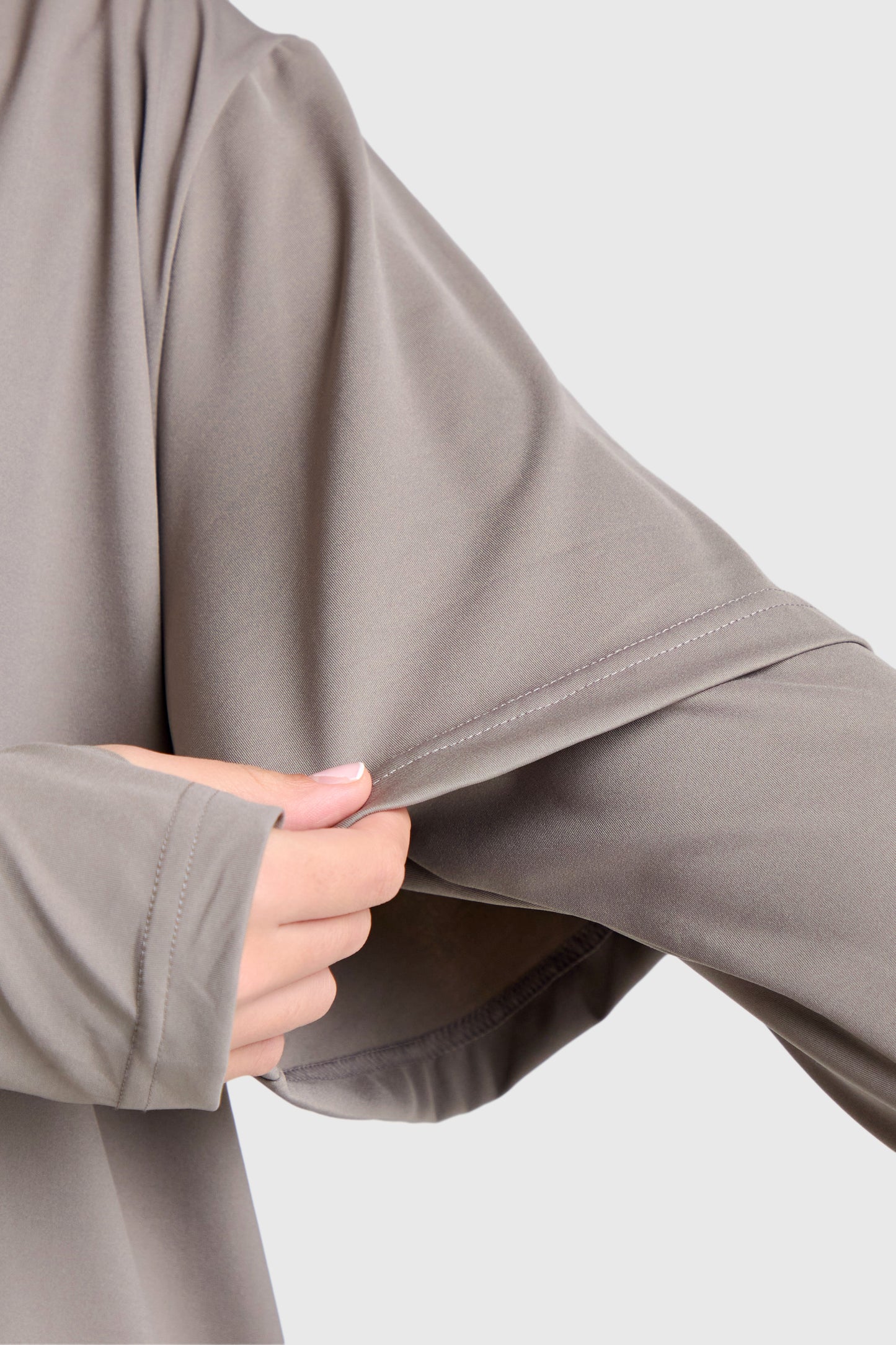 Oversized Active Tee - Coffee Brown