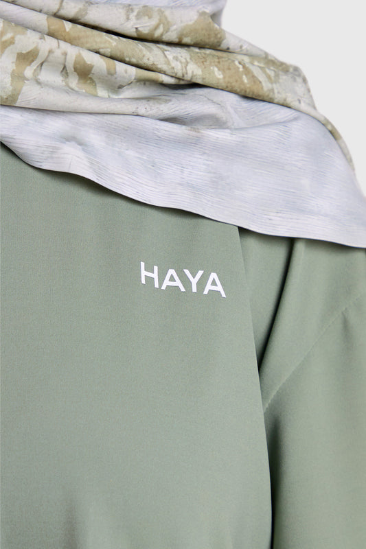 Oversized Active Tee - Matcha Green