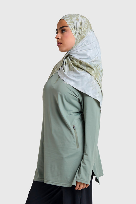 Essential Training Top - Matcha Green