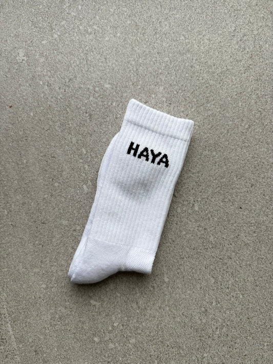 HAYA Socks - White