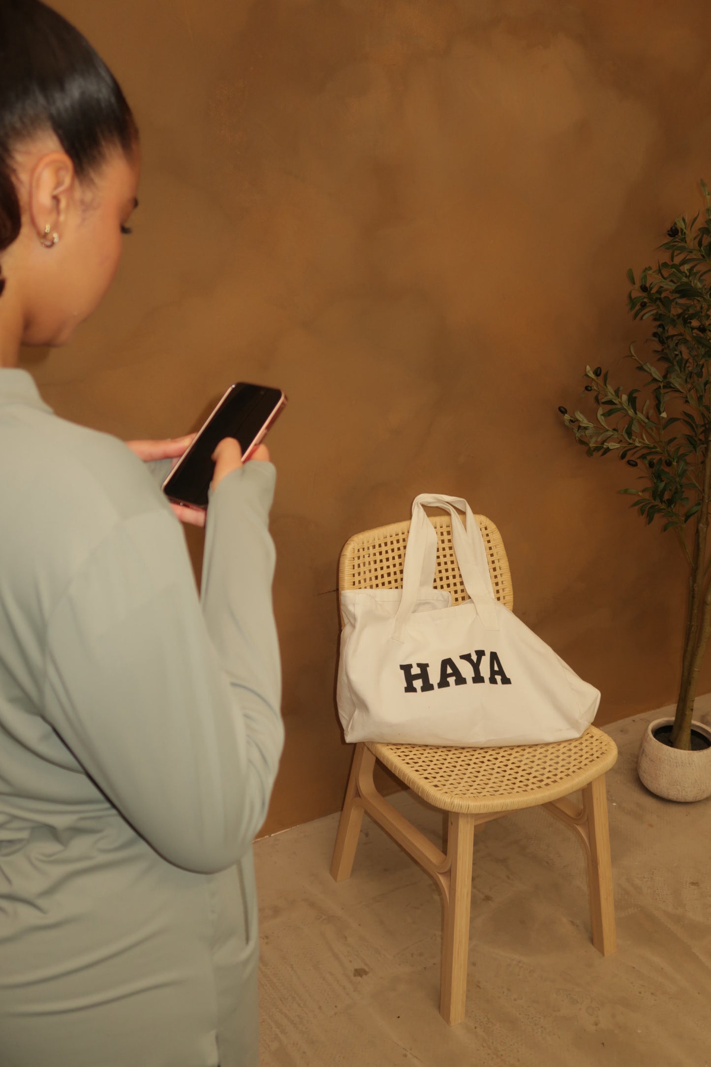 HAYA Tote Bag - Cream