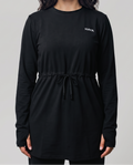 CottonMotion Modest Active Top - Black
