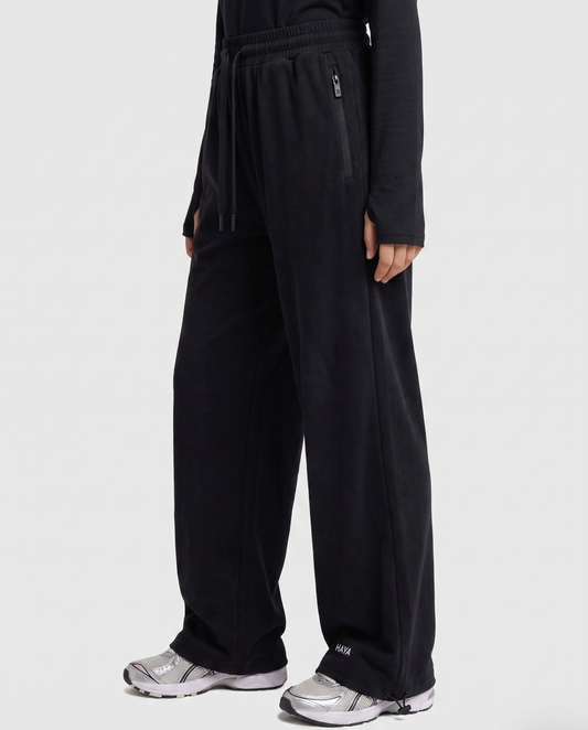 CottonMotion Wide Leg Pant - Black