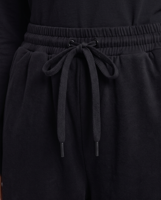 CottonMotion Wide Leg Pant - Black