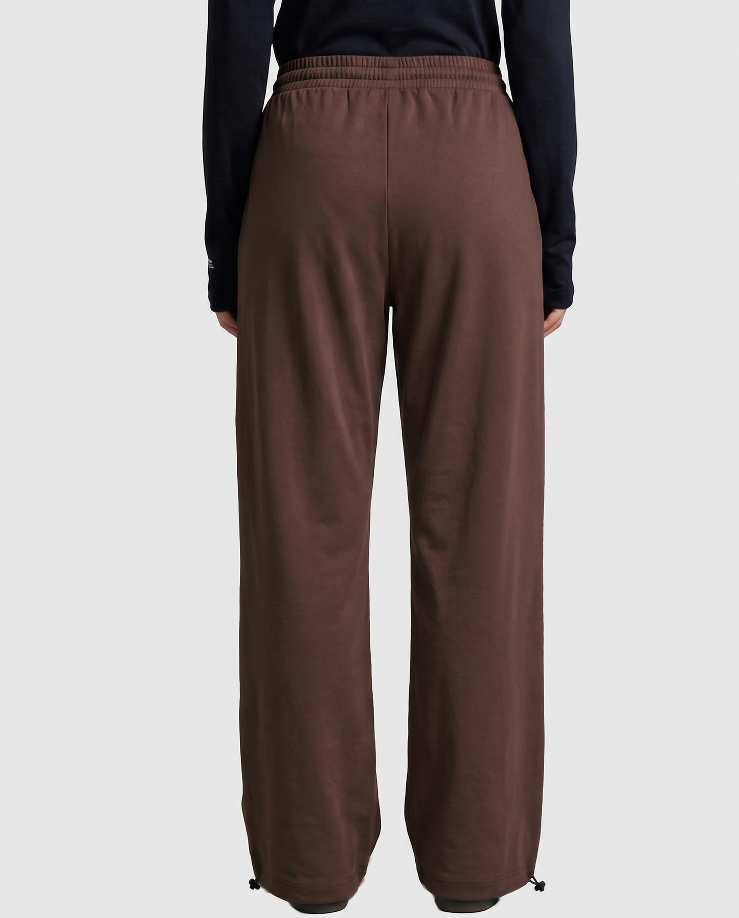 CottonMotion Wide Leg Pant - Espresso Brown