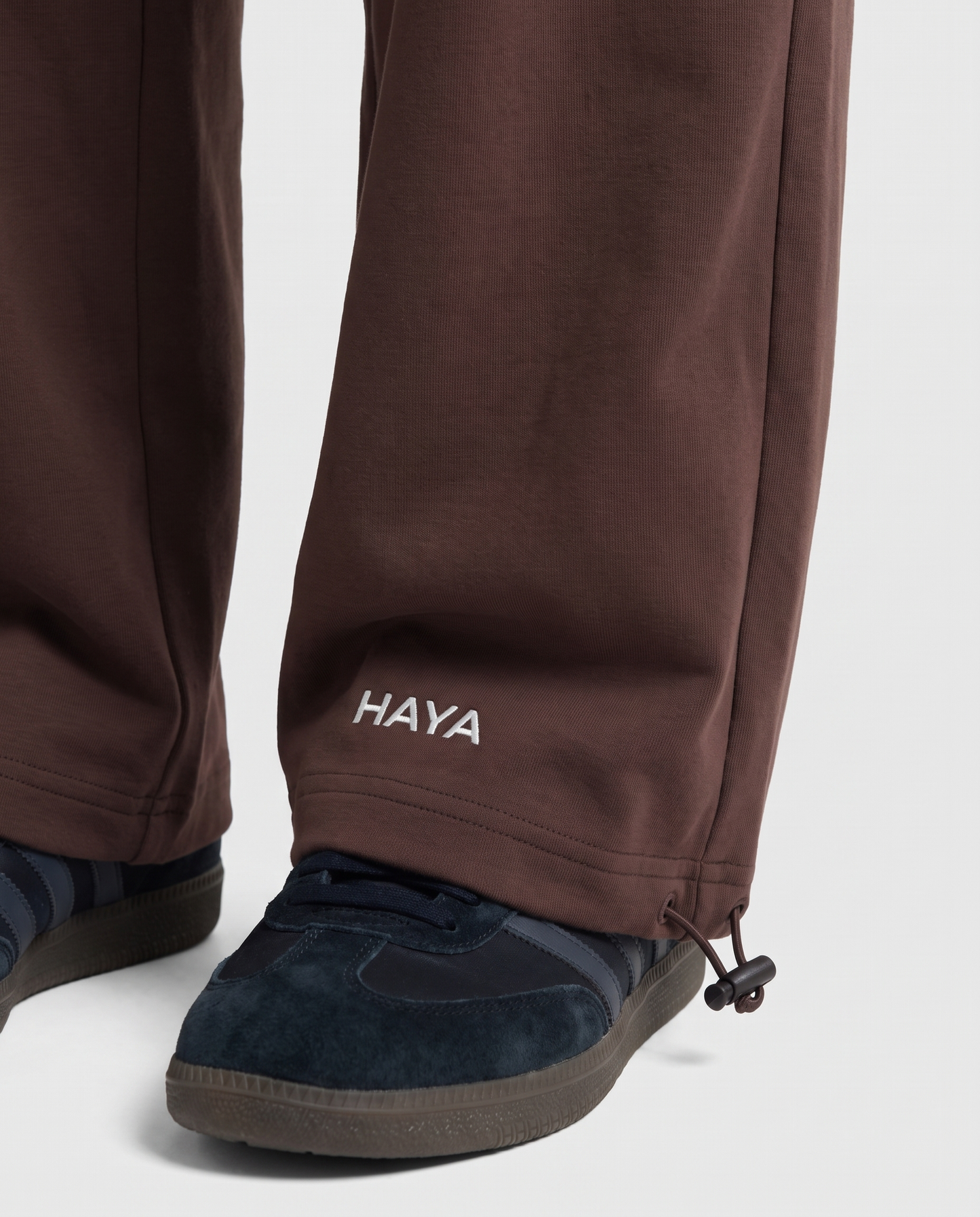 CottonMotion Wide Leg Pant - Espresso Brown