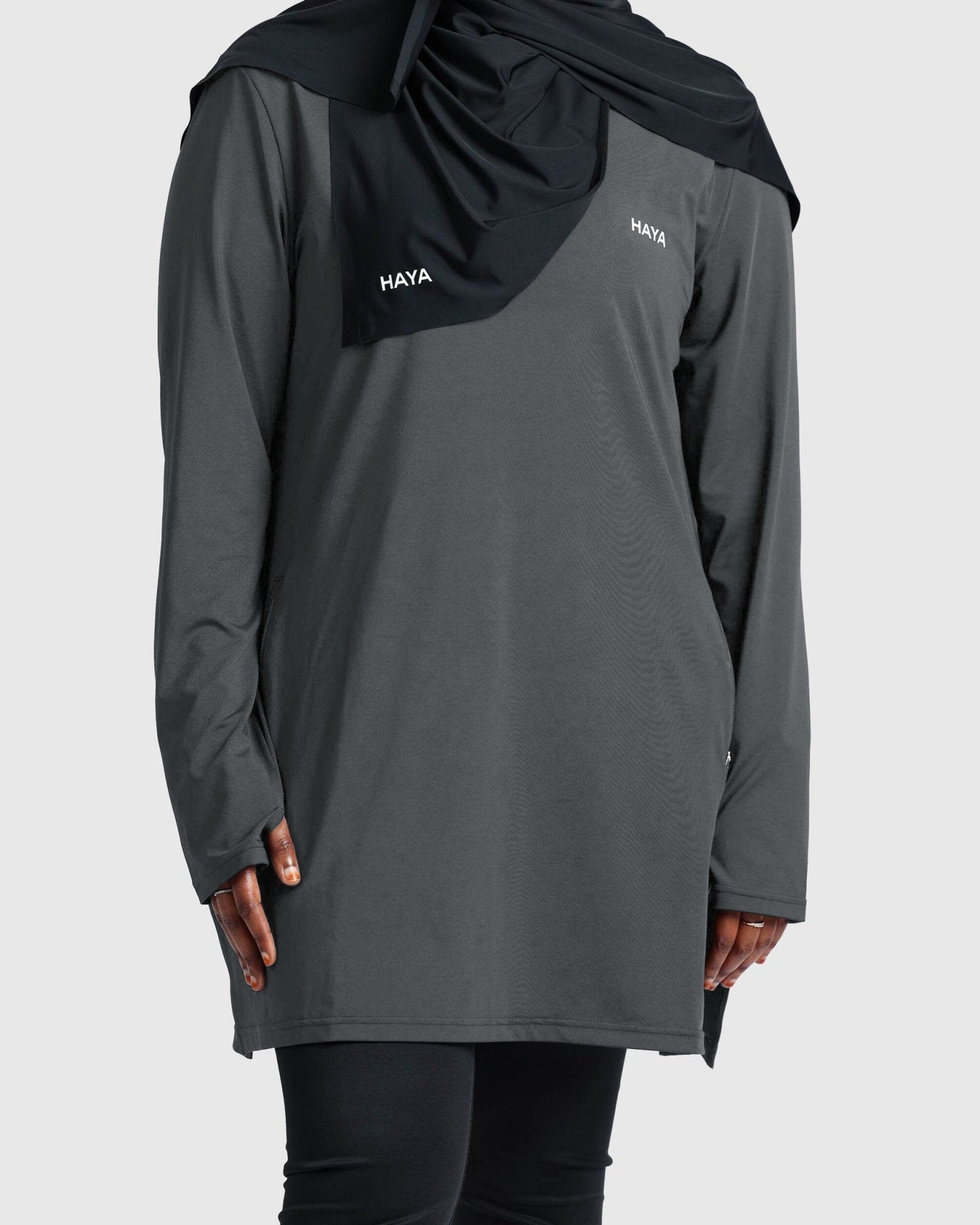 Essential Training Top - Charcoal Grey