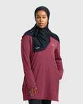 Essential Training Top - Burgundy