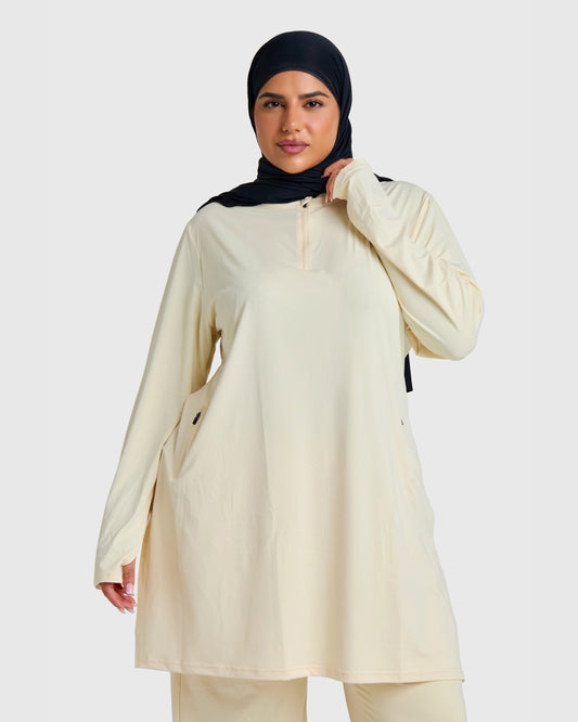 Essential Training Top - Butter Yellow