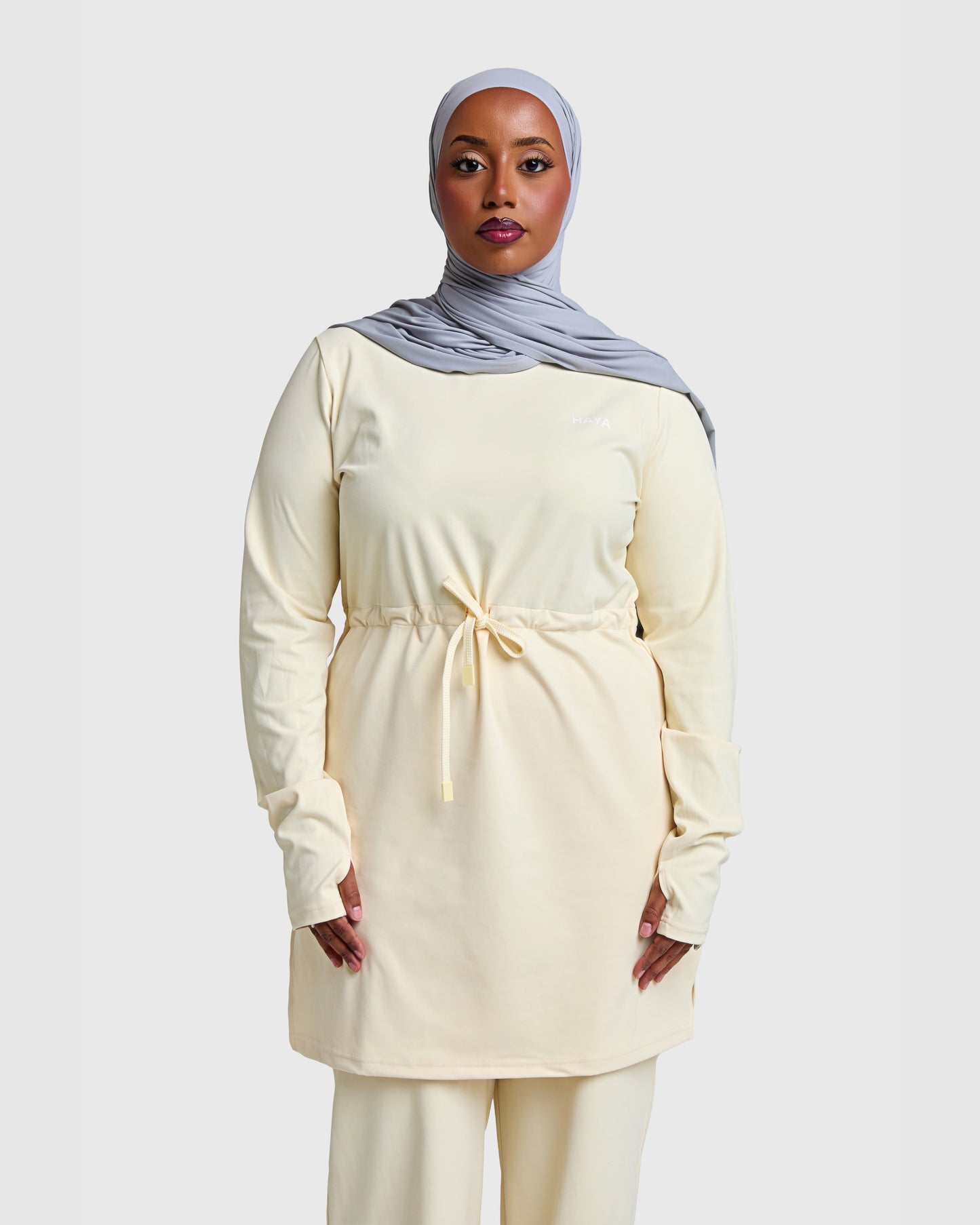 Modest Active Top - Butter Yellow