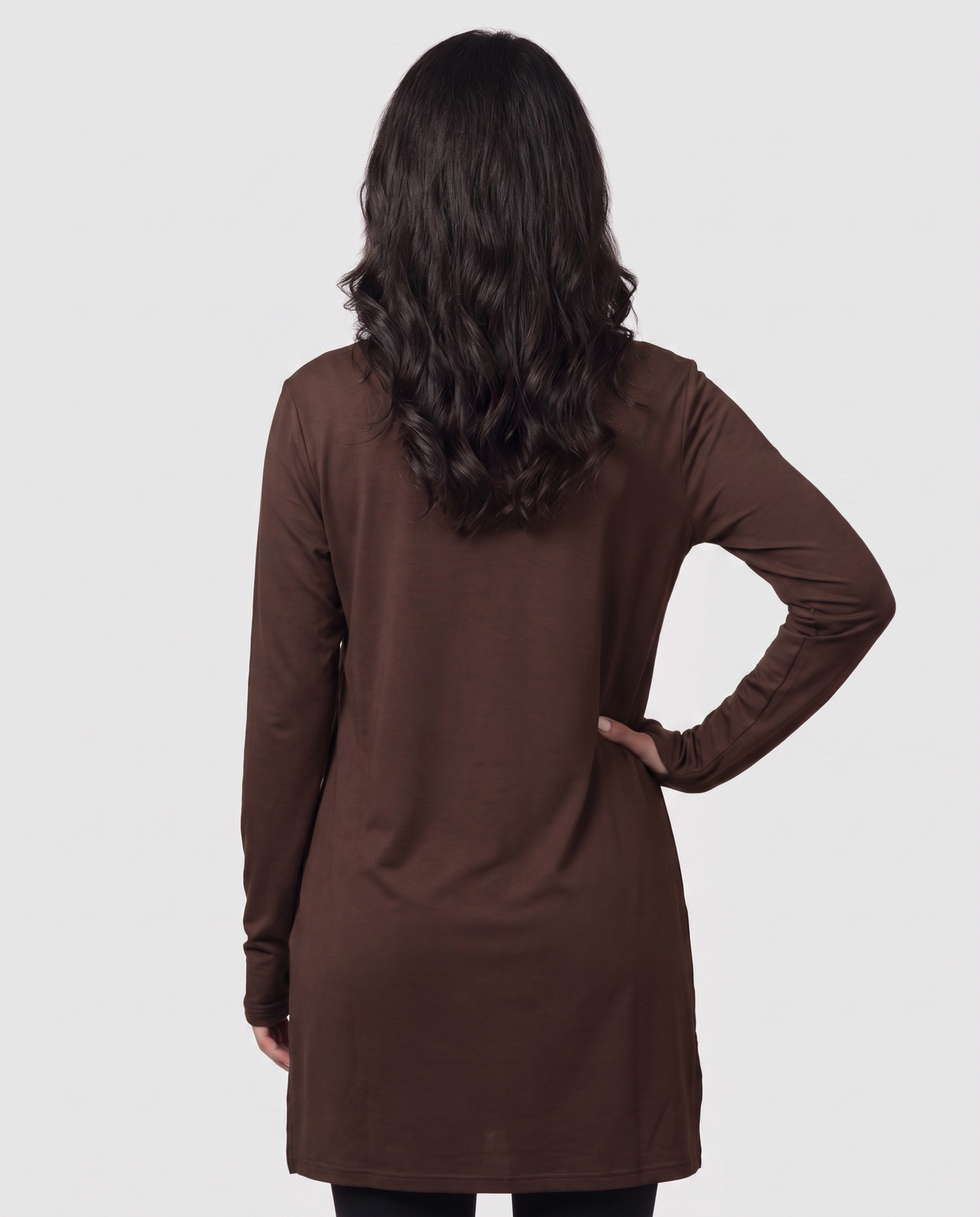 CottonMotion Essential Training Top - Espresso Brown