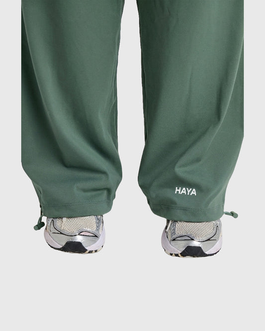 Wide Leg Pant - Matcha Green