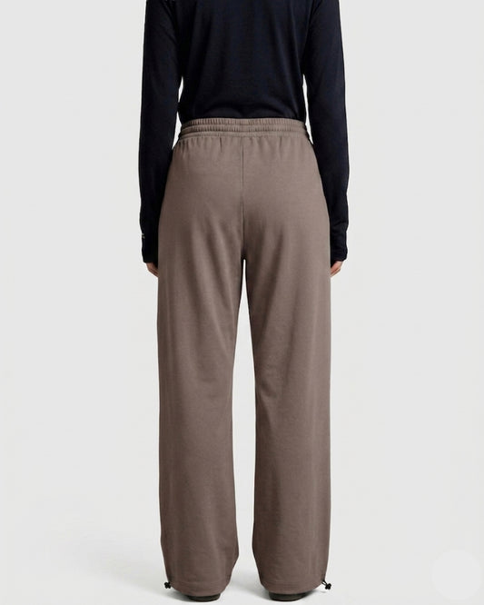 Wide Leg Pant - Coffee Brown