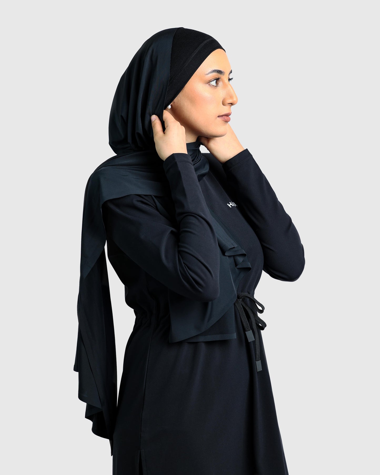 Sports Hijab - Black