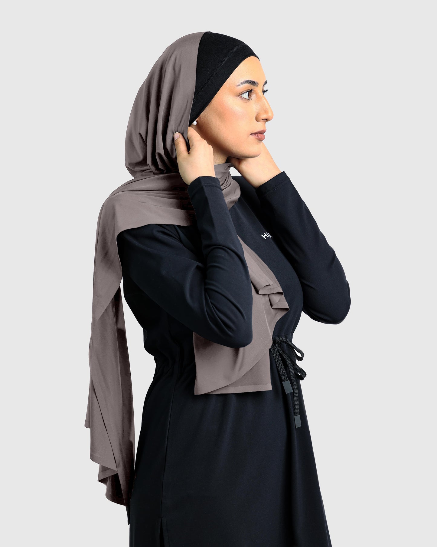 Sports Hijab - Nude Brown