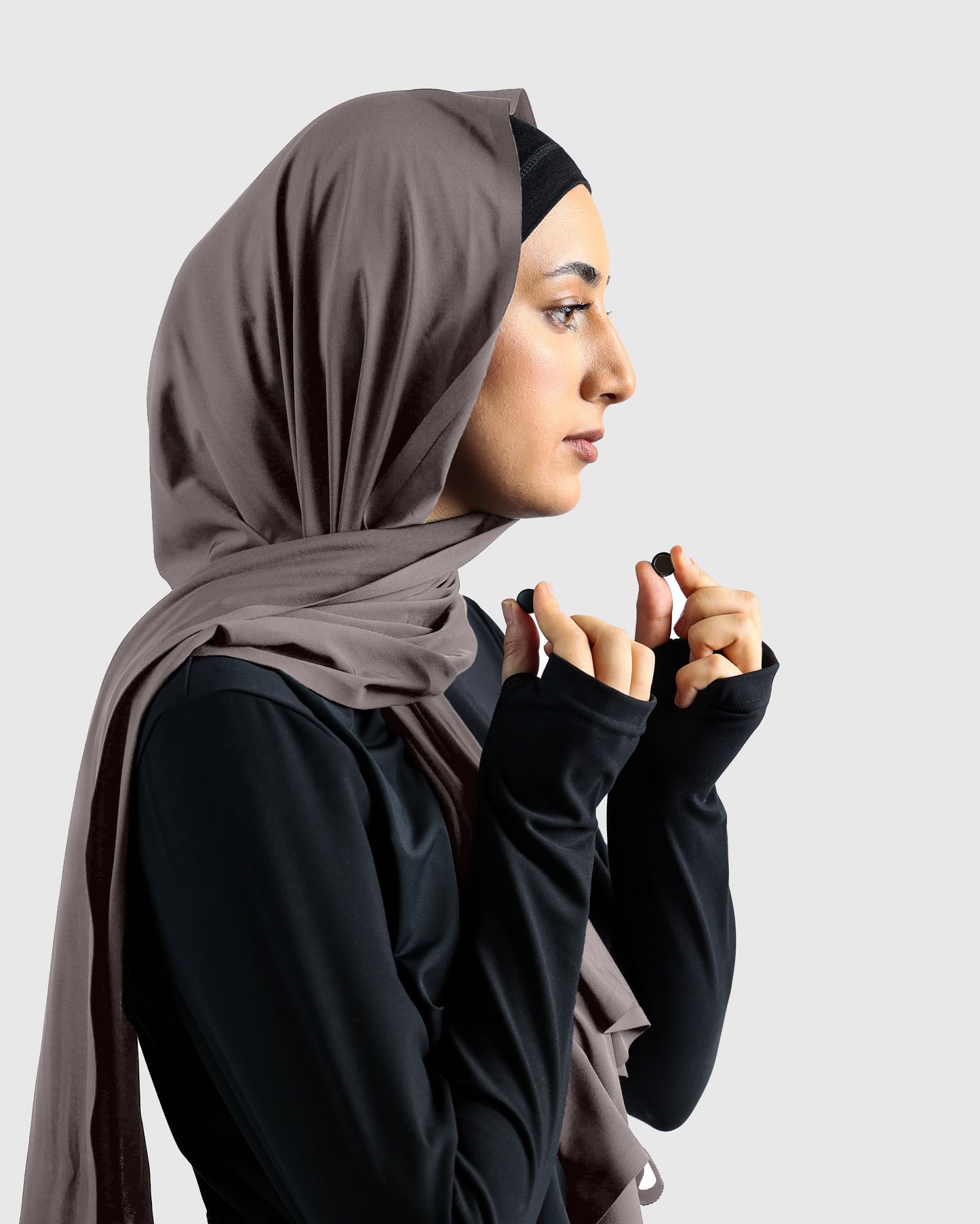 Sports Hijab - Nude Brown