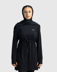 Modest Active Top - Black
