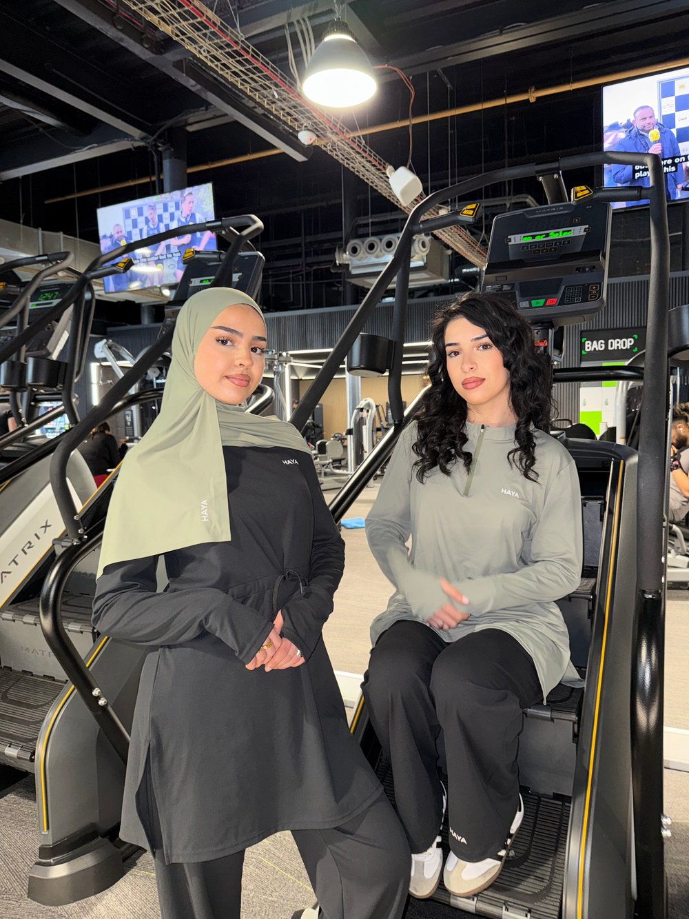 HAYA community member wearing HAYA activewear